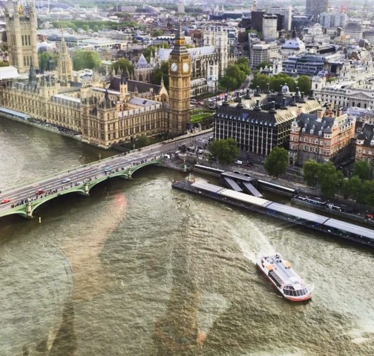 the view from the eye